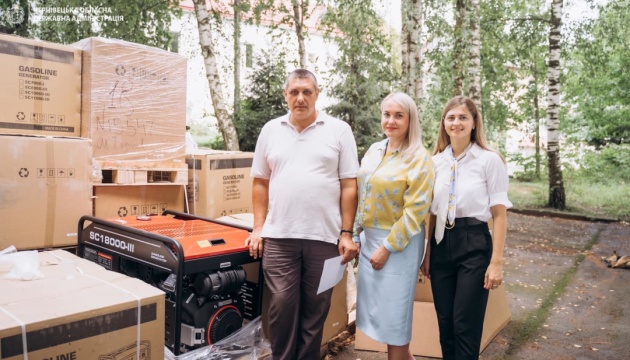 In Bukovyna, volunteers donate 60 generators for hospitals, social welfare institutions