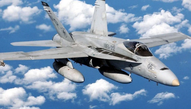 У США розбився винищувач F/A-18 Hornet