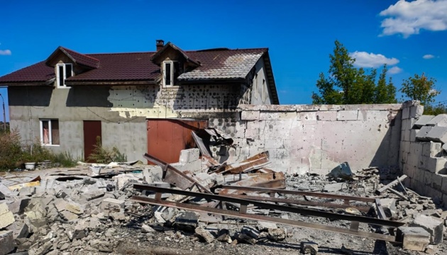 Police show aftermath of Russian attacks on Zaporizhzhia region