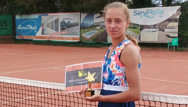 Теніс: українка Вероніка Подрез виграла свій перший професіональний турнір