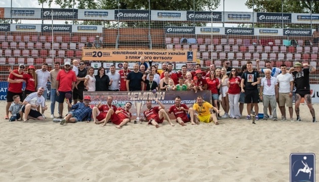 Київський клуб «Гріффін» виграв чемпіонат України з пляжного футболу