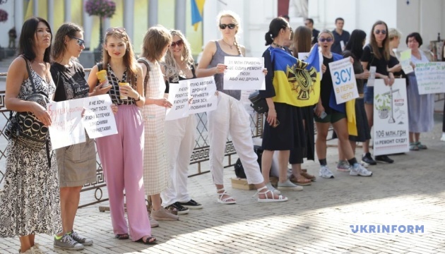 В Одесі другий день протестують проти виділення бюджетних коштів на ненагальні потреби