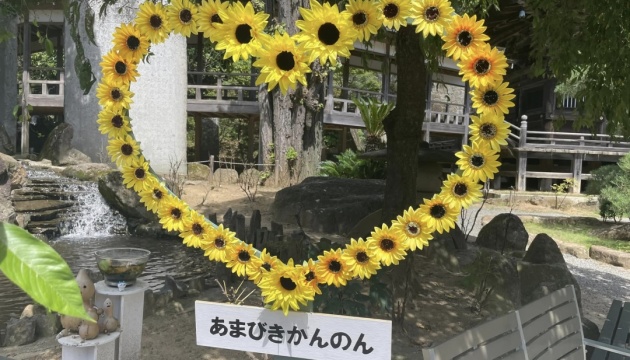 У Японії цьогорічний фестиваль соняшників присвятили допомозі України