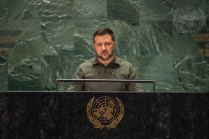Präsident Selenskyj spricht vor UN-Generalversammlung