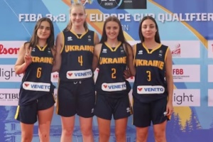 Дівоча збірна України з баскетбол 3х3 у п'ятницю стартує на Євро
