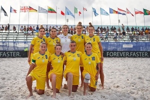 Українки не змогли пробитися до півфіналу Євроліги з пляжного футболу