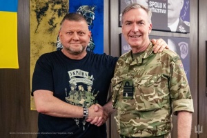 Залужний обговорив із начальником Штабу оборони Британії посилення української ППО