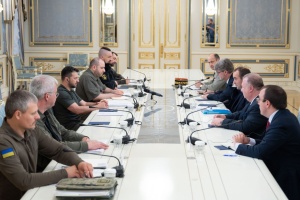 Зеленський зустрівся з міністром Збройних сил Франції