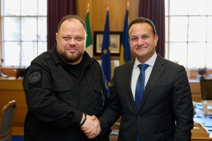 Стефанчук обговорив підтримку України з премʼєром Ірландії