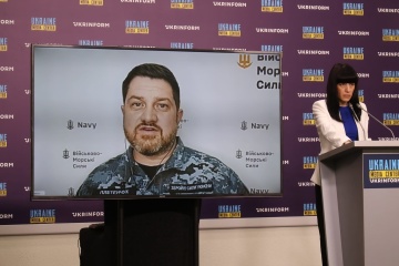 ロシアの合意離脱後の黒海回廊の民間船舶航行につき、ウクライナ海軍報道官が説明