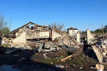 Invaders hit Peresichne village in Kharkiv region with missile