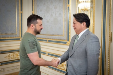 Zelensky, Hayashi talk areas of cooperation in Ukraine recovery