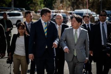 ウクライナ・日本両国外相、「安全の保証」に関する二国間合意締結協議の暫定スケジュールに合意