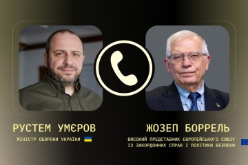 Umerov, Borrell discuss provision of weapons for Ukraine