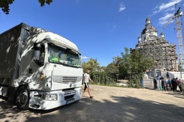 Le Vatican a envoyé un camion transportant l'aide humanitaire à Zaporijjia et Kharkiv