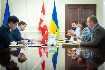 Mine clearance, recovery: Ukraine hopes to strengthen cooperation with Switzerland