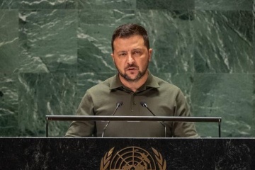 Präsident Selenskyj spricht vor UN-Generalversammlung