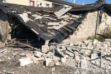Russians shell border village in Kharkiv region, damaging houses 