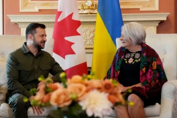 Zelensky meets with Governor General of Canada