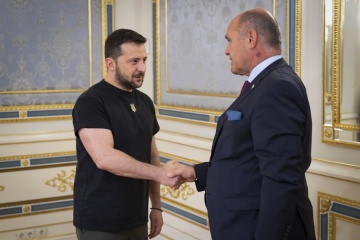 Зеленський зустрівся з президентом Нацради Австрії
