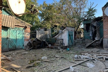 In Region Donezk beschädigten Russen an einem Tag mehr als 30 Häuser