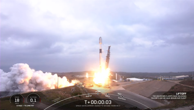 SpaceX запустила ще 13 супутників для Космічних сил США