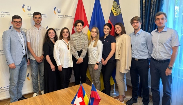 До Посольства у Швейцарії завітали українські студенти з Цюриха
