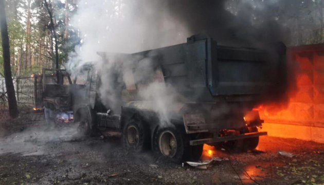 Ракетна атака на Київщину: поліція показала наслідки