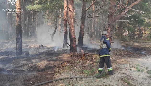 У Куп’янському районі через російські обстріли спалахнули дві пожежі