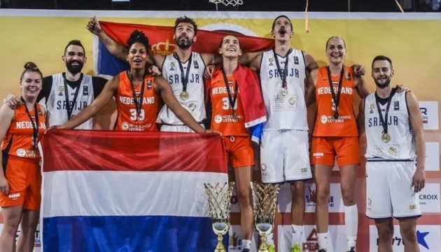 Збірні Сербії та Нідерландів виграли чемпіонати Європи з баскетболу 3х3