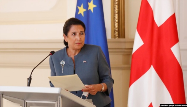 Президентка Грузії продовжить здійснювати візити до країн Європи без погодження з урядом