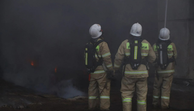 У Росії сталася масштабна пожежа на Самарському підшипниковому заводі