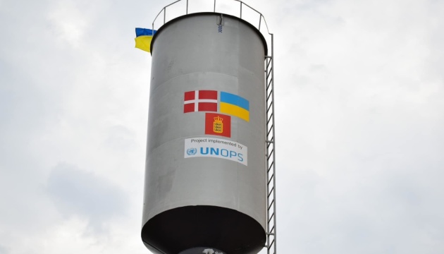 На Миколаївщині встановили нову водонапірну вежу замість пошкодженої росіянами