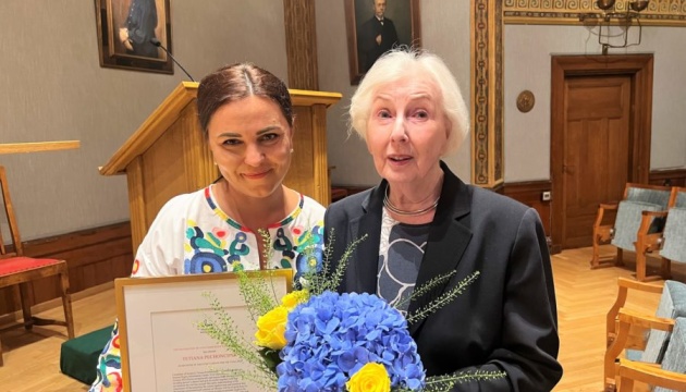 Голова Центру прав людини ZMINA отримала премію імені шведської правозахисниці Анни Дальбек