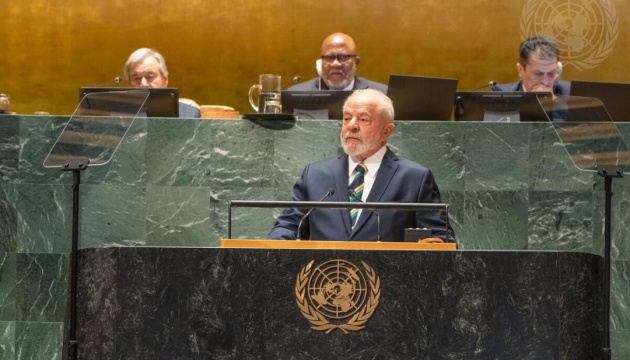 Президент Бразилії заявив в ООН про необхідність діалогу для миру в Україні