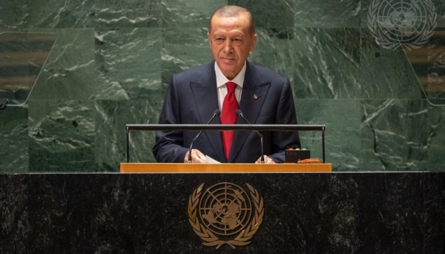 Ердоган в ООН закликав створити «новий порядок денний» для досягнення миру