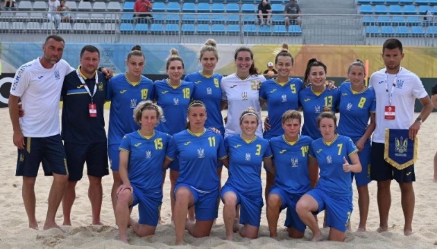 Жіноча збірна України з пляжного футболу стартує в Євролізі-2023