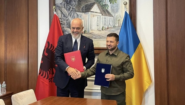 Albania backs Ukraine's NATO membership, ready to join G7 declaration on security guarantees