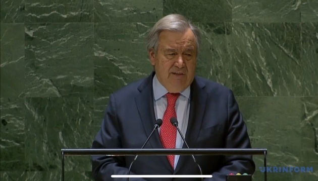 Guterres: Half of Ukraine’s population need humanitarian assistance