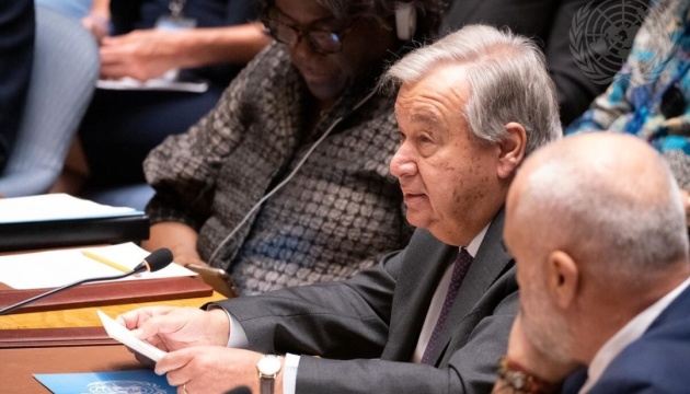 Гутерреш каже, що ООН працює над відновленням «зернової угоди»