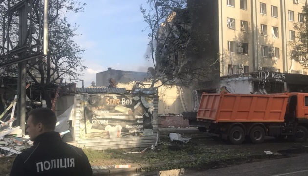 Eleven people injured in missile strike on Cherkasy 