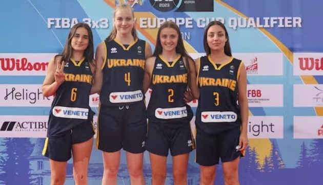 Дівоча збірна України з баскетбол 3х3 у п'ятницю стартує на Євро