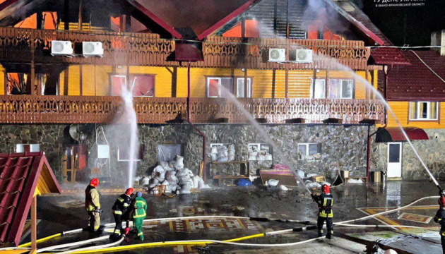 Пожежа в санаторії на Прикарпатті: всі 148 дітей були із Києва і їдуть додому