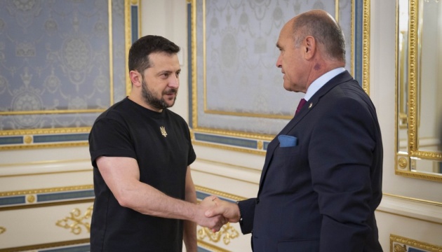 Zelensky se reúne con el presidente del Consejo Nacional de Austria