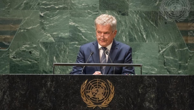 Війна в Україні не може перетворитися на розтягнутий конфлікт - президент Фінляндії