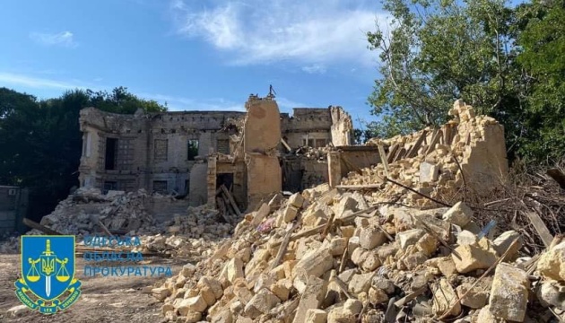 У руйнуванні маєтку Гавсевича в Одесі підозрюють власника будівлі та підрядника