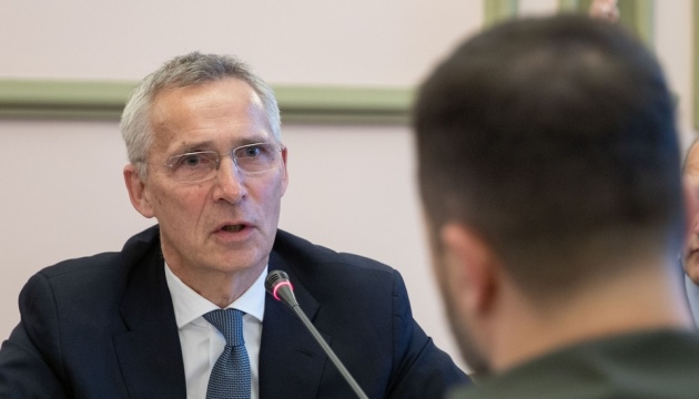 Ukraine’s objective in fight against Russian aggression to restore just peace - Stoltenberg