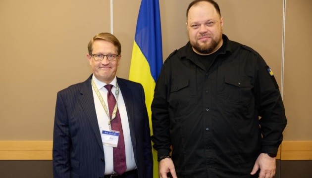 Стефанчук зі спікером парламенту Ісландії обговорили українську Формулу миру