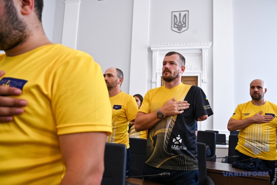 У Львові зустріли національну збірну після повернення з Invictus Games / Фото: Анастасія Смольєнко, Укрінформ