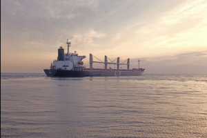 ウクライナの海洋港からさらに３隻の民間船が出帆　農産品や鉄鉱石を輸送